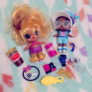 Lol surprise 22 piece bundle lot doll accessory clothes set in great condition